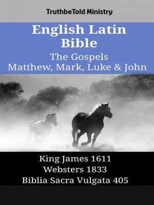 cover image of English Latin Bible--The Gospels--Matthew, Mark, Luke & John